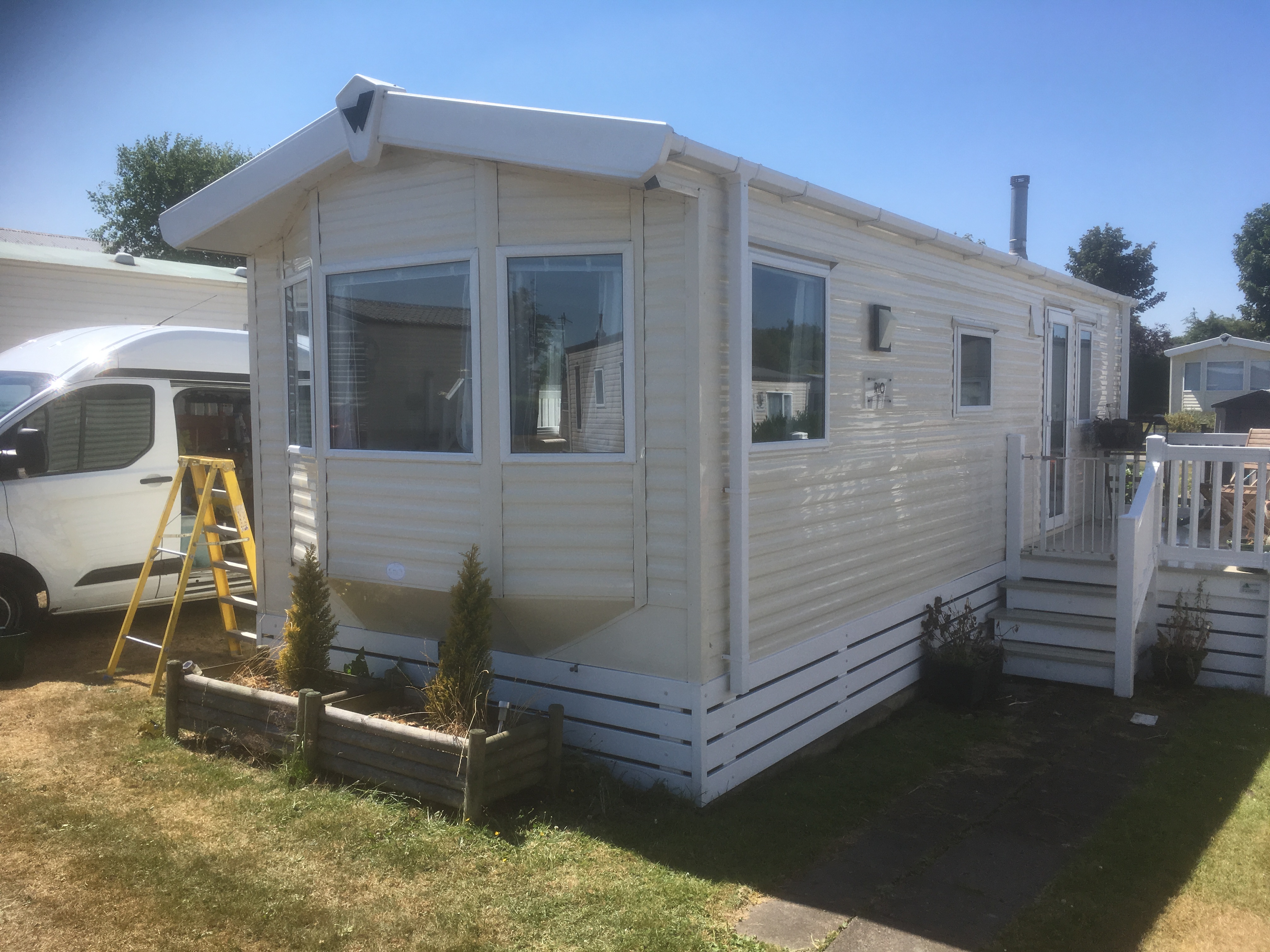 Mobile static caravan cleaning North Yorkshire