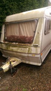 Caravan valeting in Derby